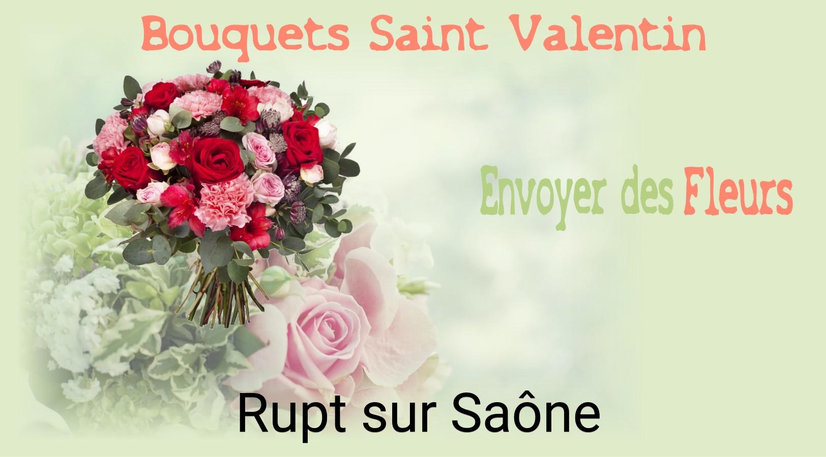 Roses de Saint-Valentin livrées à Rupt-sur-Saône